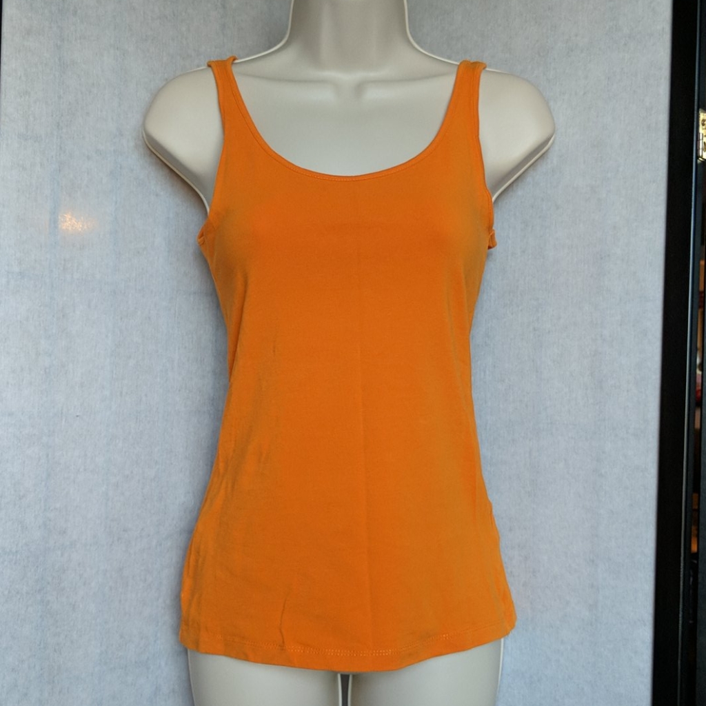 H&M Basic Orange Tank